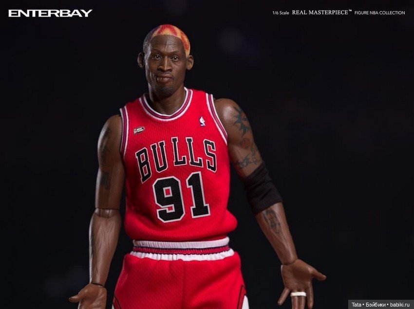 Enterbay - перевыпуск фигурка баскетболиста Денниса Родмана (фото 3)