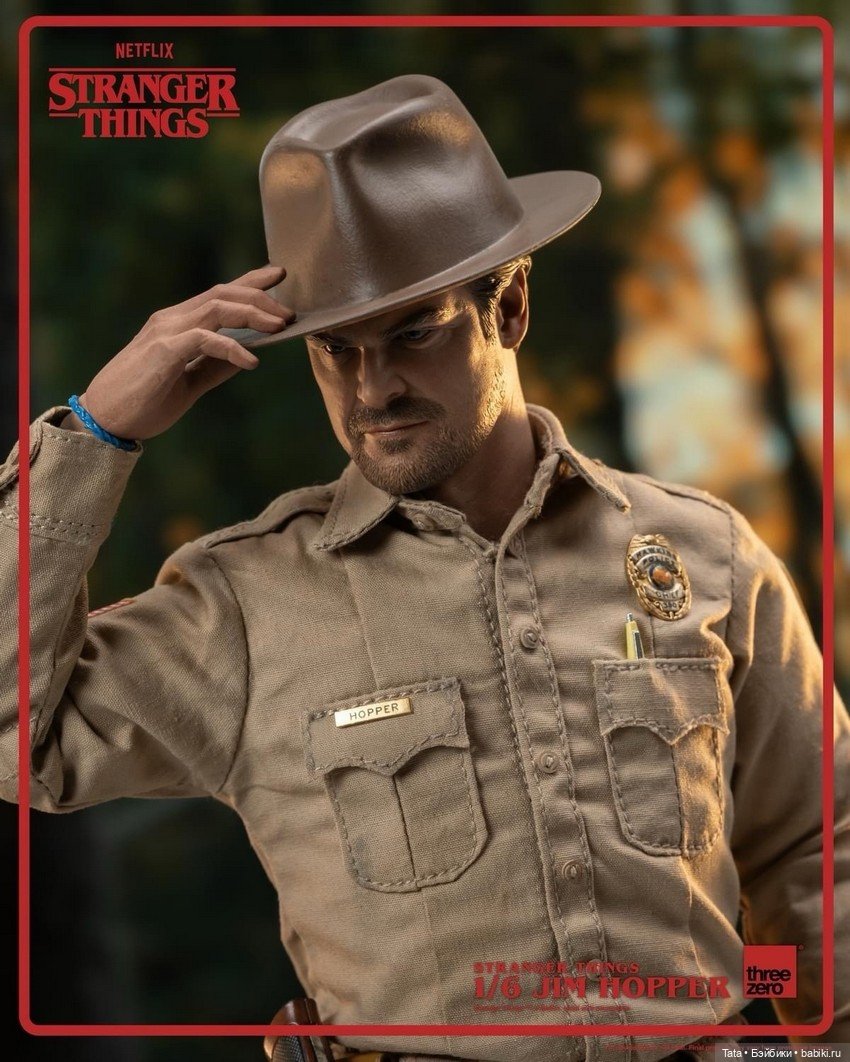 ThreeZero - фигурка Джима Хоппера (фото 7)