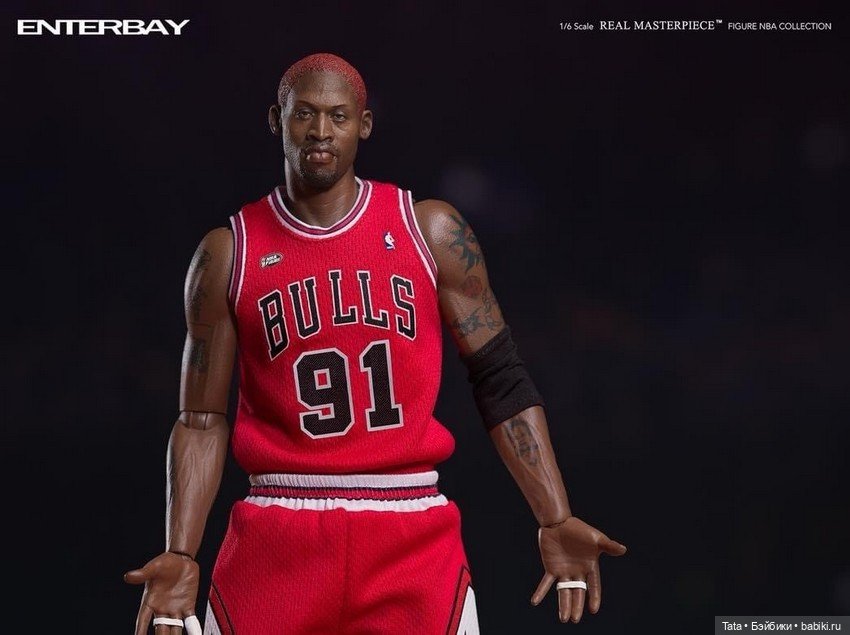 Enterbay - перевыпуск фигурка баскетболиста Денниса Родмана