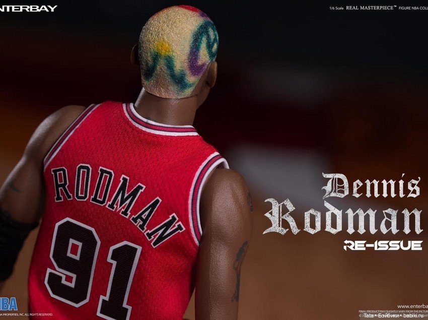 Enterbay - перевыпуск фигурка баскетболиста Денниса Родмана (фото 5)