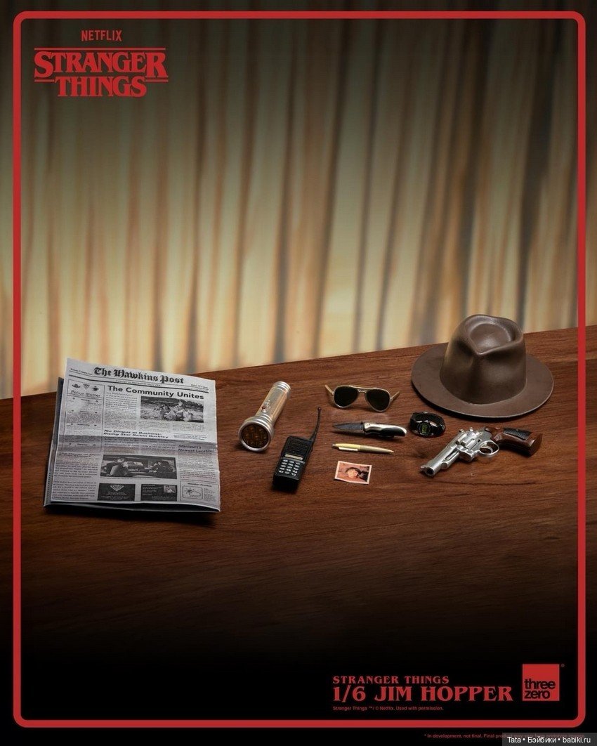 ThreeZero - фигурка Джима Хоппера (фото 4)