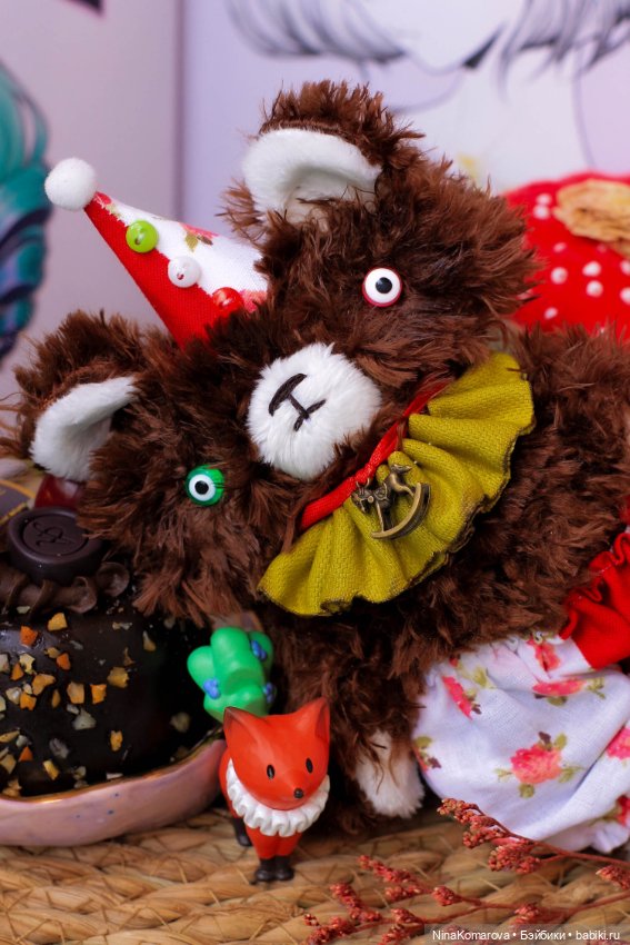 Мишка Crazy Boo — Авторские мишки Тедди и друзья: фото (фото 5)