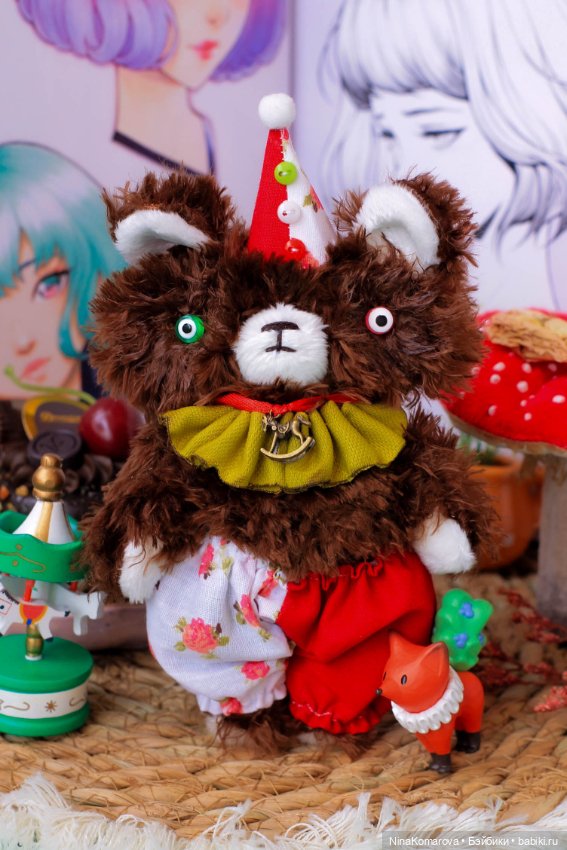 Мишка Crazy Boo — Авторские мишки Тедди и друзья: фото (фото 4)