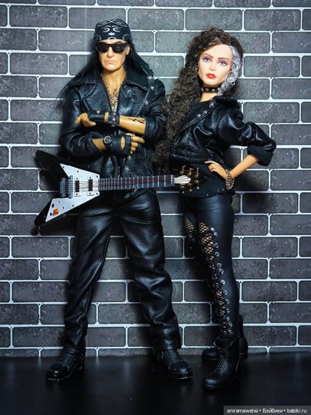 Пара с гитарами🤘 — Гибриды шарнирных кукол (не БЖД): подбор тела (фото 6)