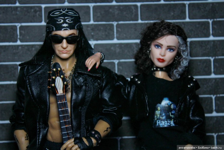 Пара с гитарами🤘 — Гибриды шарнирных кукол (не БЖД): подбор тела (фото 3)