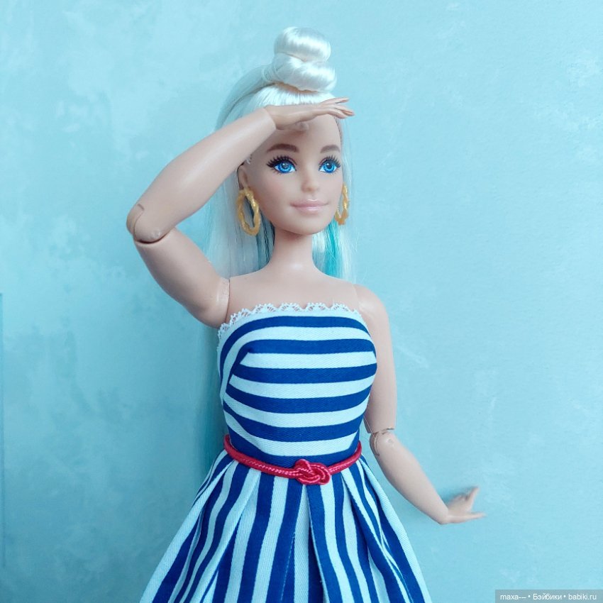 Платье для пышки, дефиле — Одежда и обувь для кукол своими руками: фото (фото 3)