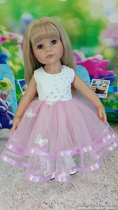 Воздушные платья — Одежда и обувь для кукол своими руками: фото (фото 4)
