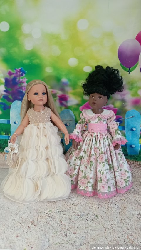 Воздушные платья — Одежда и обувь для кукол своими руками: фото