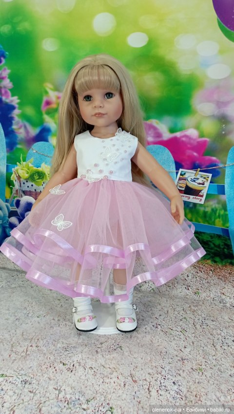 Воздушные платья — Одежда и обувь для кукол своими руками: фото (фото 3)