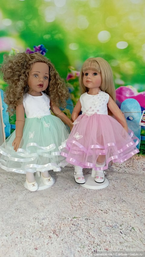 Воздушные платья — Одежда и обувь для кукол своими руками: фото (фото 2)