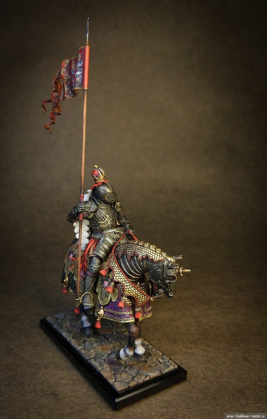 Король Карл V Габсбург — Авторские миниатюрные куклы: лепка