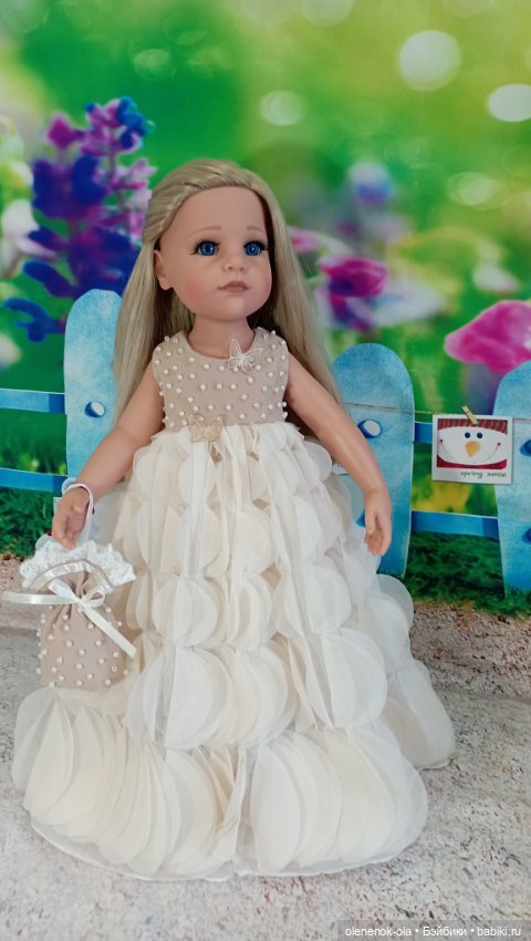 Воздушные платья — Одежда и обувь для кукол своими руками: фото