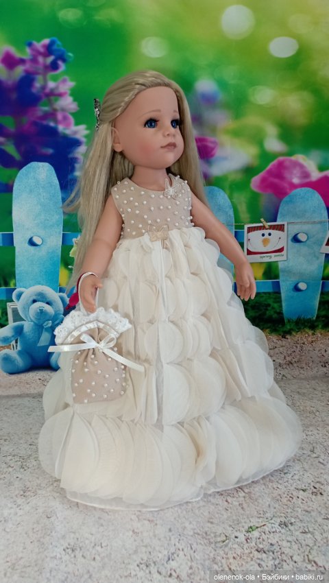 Воздушные платья — Одежда и обувь для кукол своими руками: фото