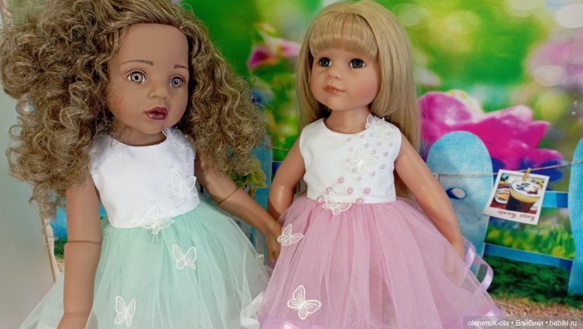 Воздушные платья — Одежда и обувь для кукол своими руками: фото