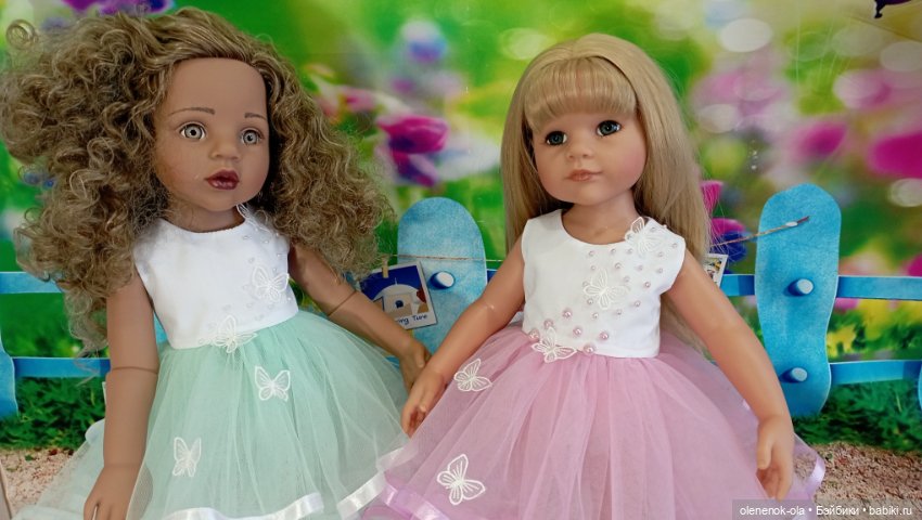 Воздушные платья — Одежда и обувь для кукол своими руками: фото (фото 9)