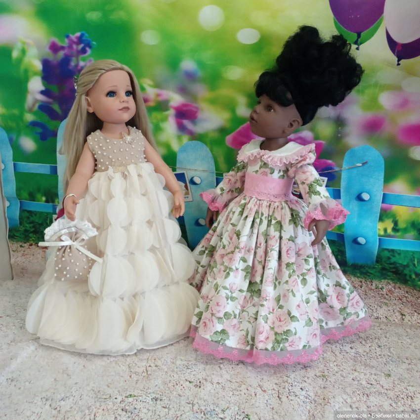 Воздушные платья — Одежда и обувь для кукол своими руками: фото