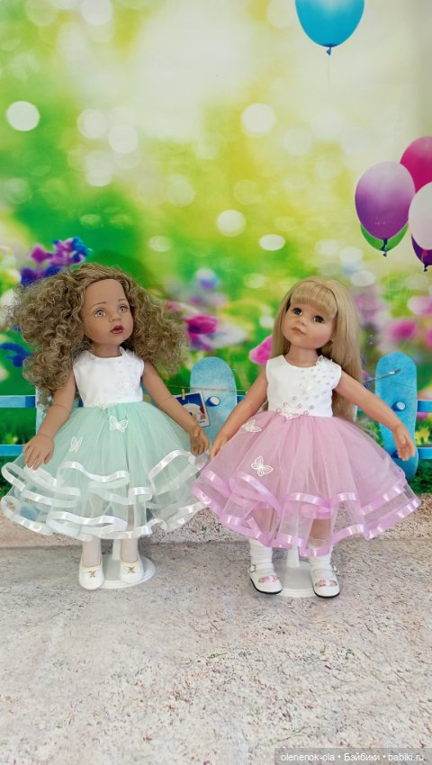 Воздушные платья — Одежда и обувь для кукол своими руками: фото (фото 10)