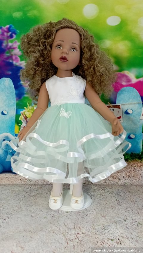 Воздушные платья — Одежда и обувь для кукол своими руками: фото (фото 6)