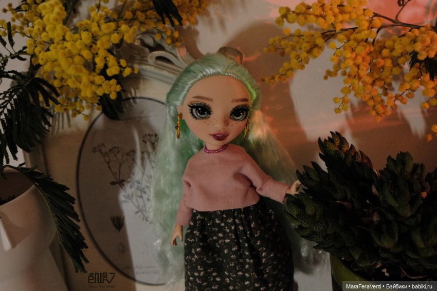Фотосессия с мимозой — Куклы Rainbow High (Рейнбоу Хай (фото 6)