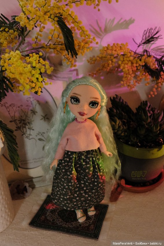 Фотосессия с мимозой — Куклы Rainbow High (Рейнбоу Хай (фото 2)