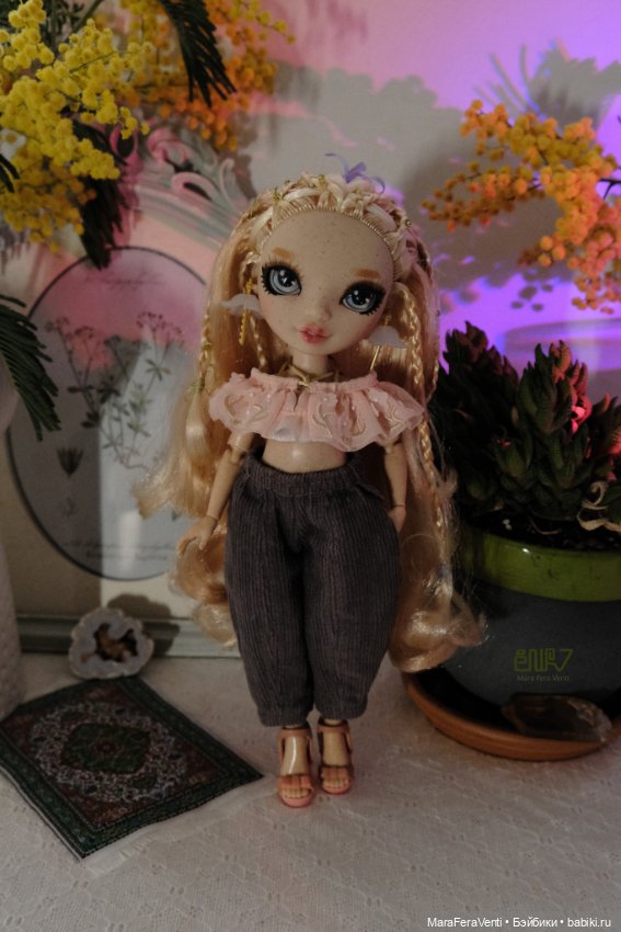 Фотосессия с мимозой — Куклы Rainbow High (Рейнбоу Хай (фото 3)