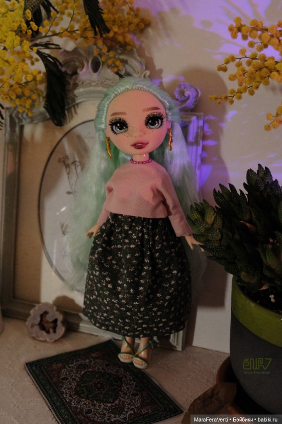 Фотосессия с мимозой — Куклы Rainbow High (Рейнбоу Хай (фото 7)