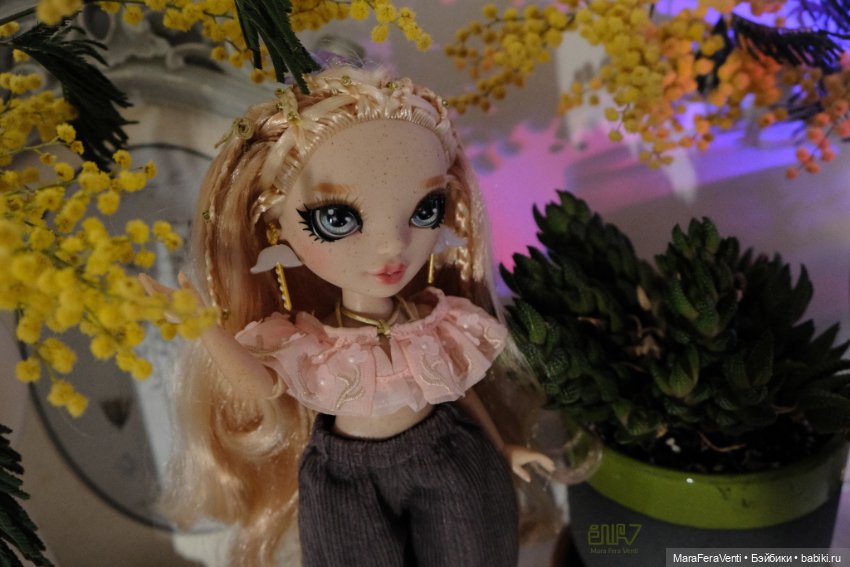 Фотосессия с мимозой — Куклы Rainbow High (Рейнбоу Хай (фото 8)