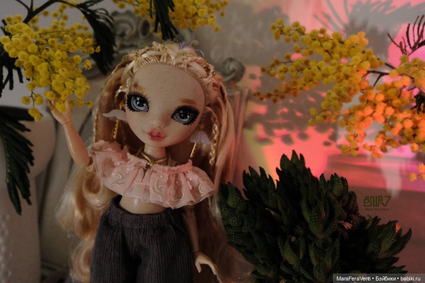 Фотосессия с мимозой — Куклы Rainbow High (Рейнбоу Хай (фото 9)