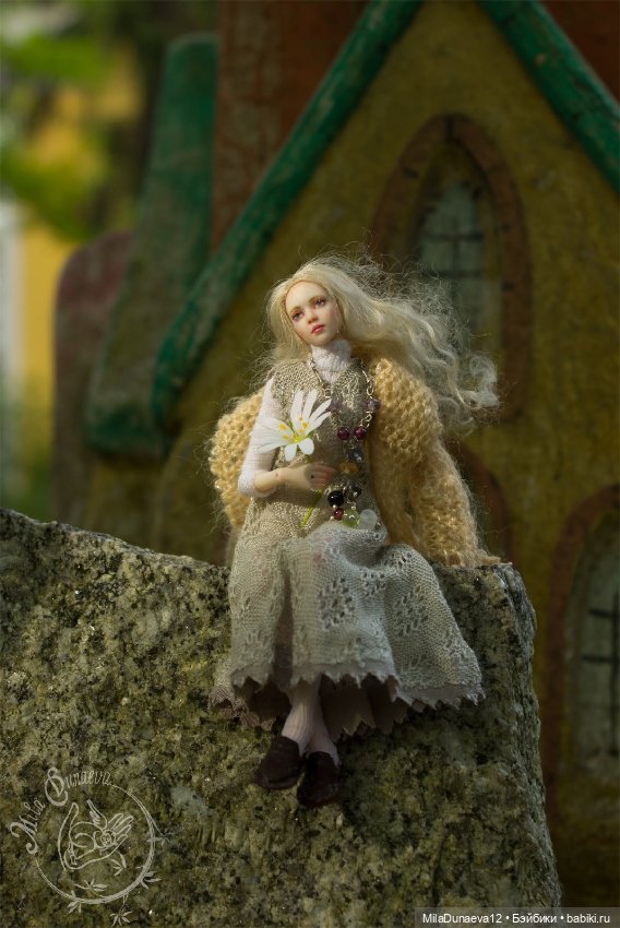Сияние Светлогорска — Авторские куклы в антикварном стиле: будуарные (фото 7)