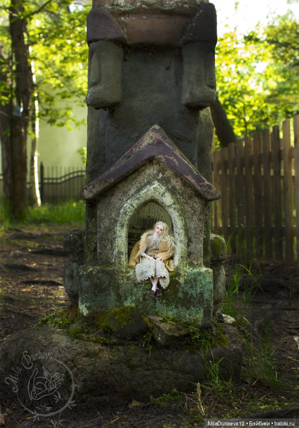 Сияние Светлогорска — Авторские куклы в антикварном стиле: будуарные