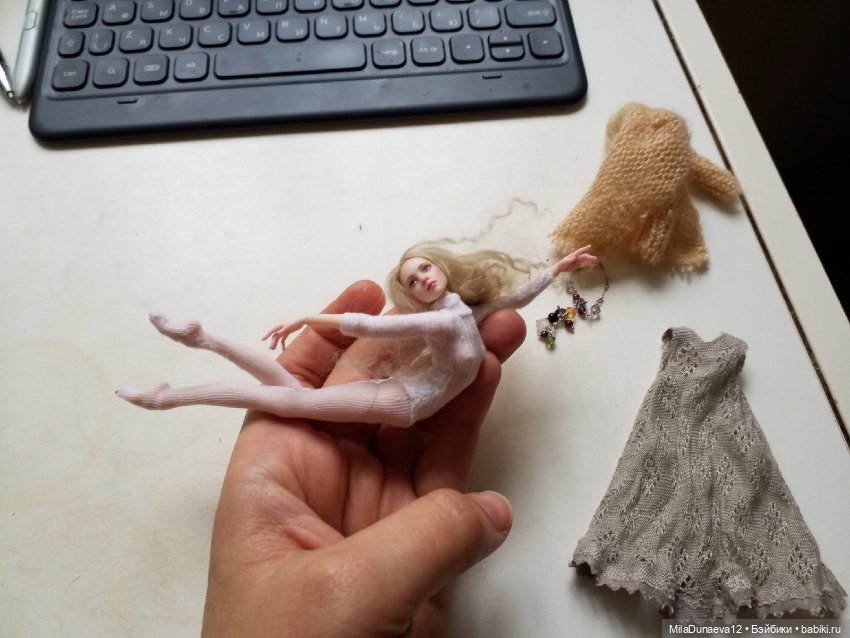 Сияние Светлогорска — Авторские куклы в антикварном стиле: будуарные (фото 5)