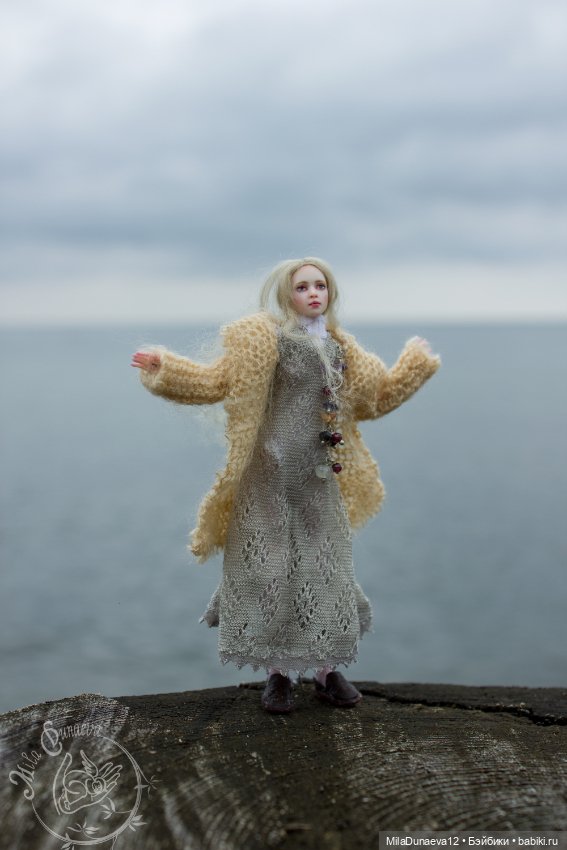 Сияние Светлогорска — Авторские куклы в антикварном стиле: будуарные (фото 4)