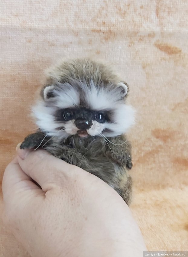 Крошка енот Сема — Авторские мишки Тедди и друзья: фото (фото 2)