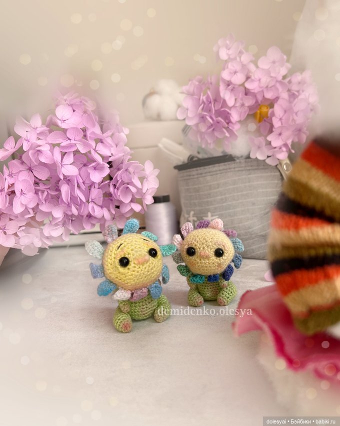 Волшебные цветочки ✨✨✨ — Вязаные игрушки и амигуруми: крючком (фото 2)