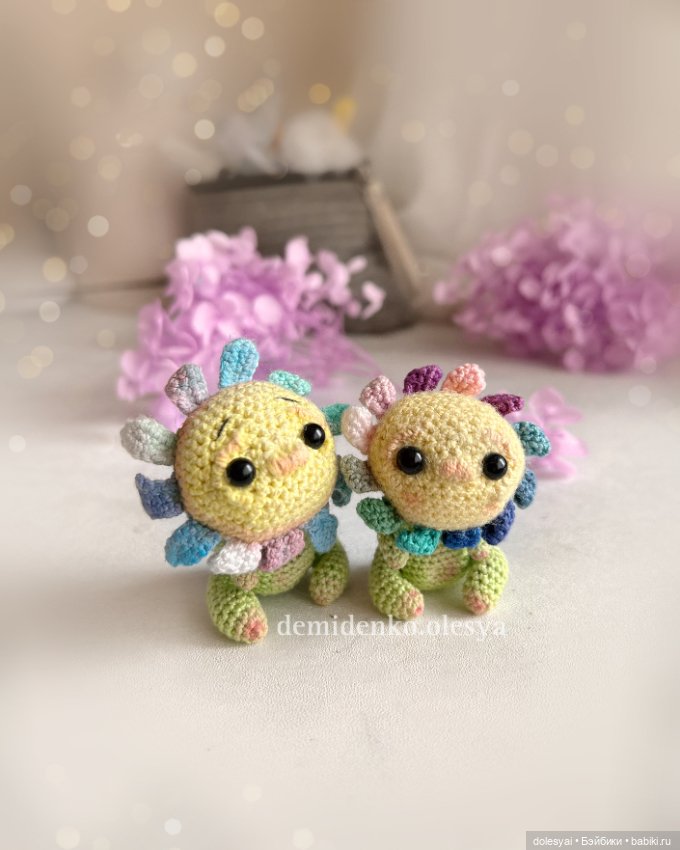 Волшебные цветочки ✨✨✨ — Вязаные игрушки и амигуруми: крючком (фото 3)