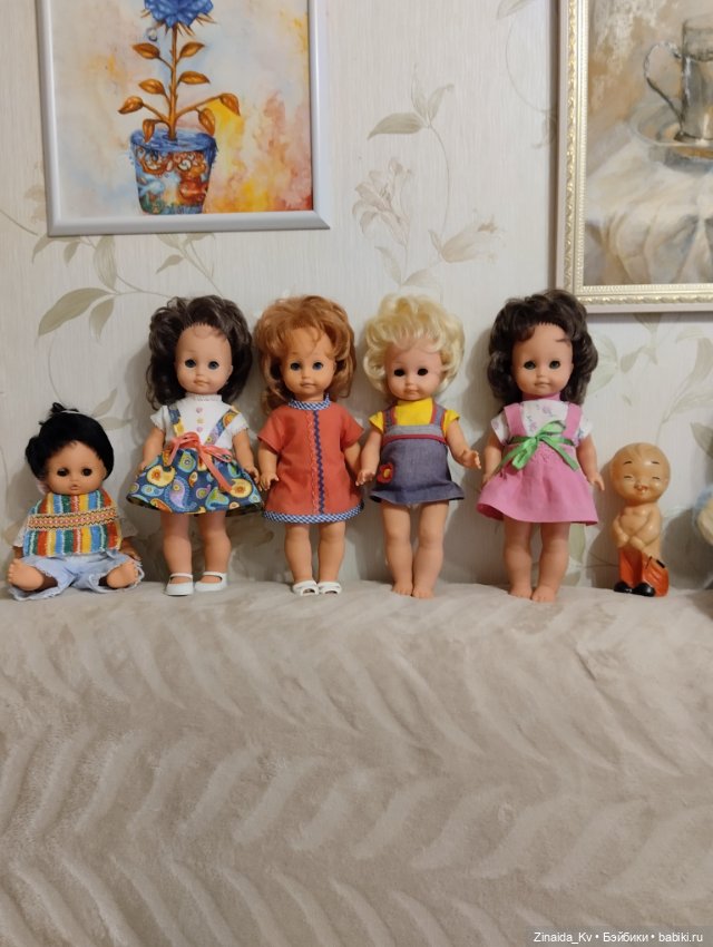 Милые очаровашки Раунштайн 30 см, винтажные куклы ГДР