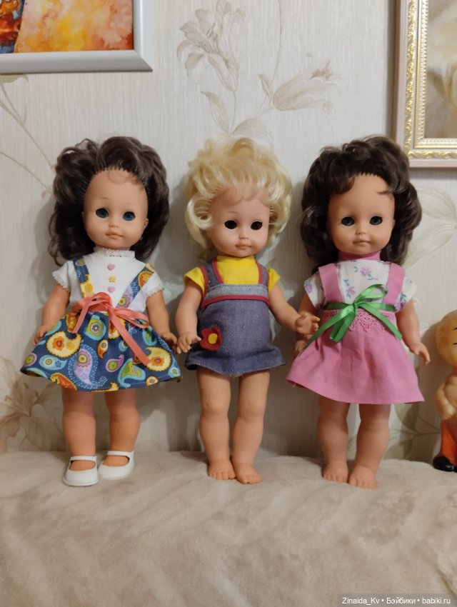 Милые очаровашки Раунштайн 30 см, винтажные куклы ГДР (фото 4)