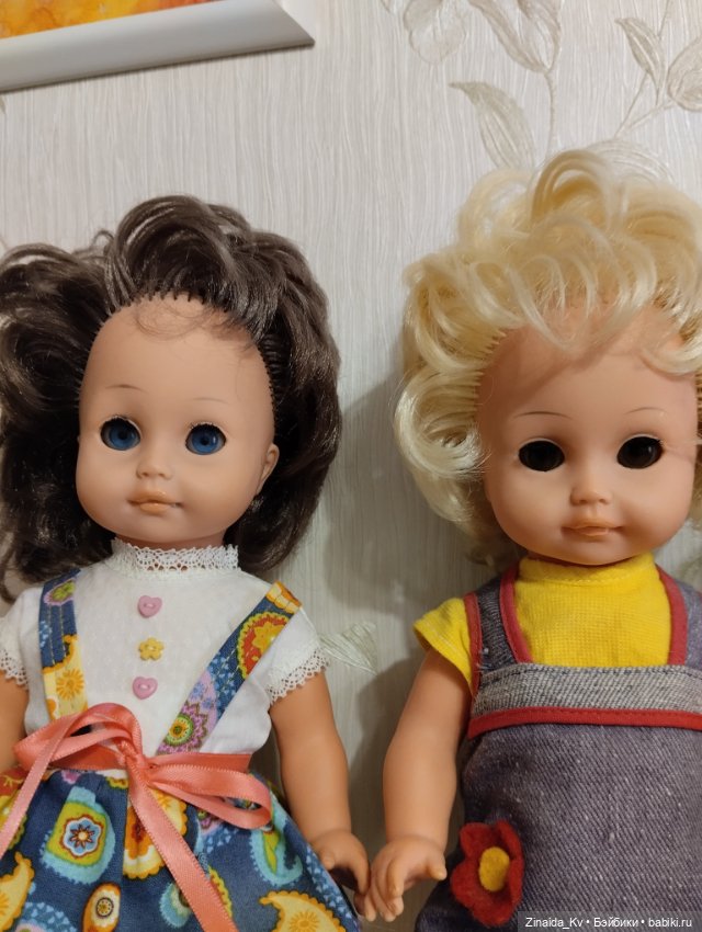 Милые очаровашки Раунштайн 30 см, винтажные куклы ГДР (фото 7)