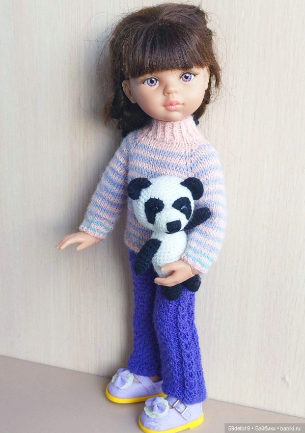 Пандочка Тю-Ша - игрушка для паолочек (фото 9)