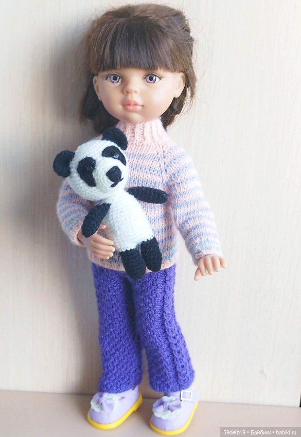 Пандочка Тю-Ша - игрушка для паолочек (фото 6)