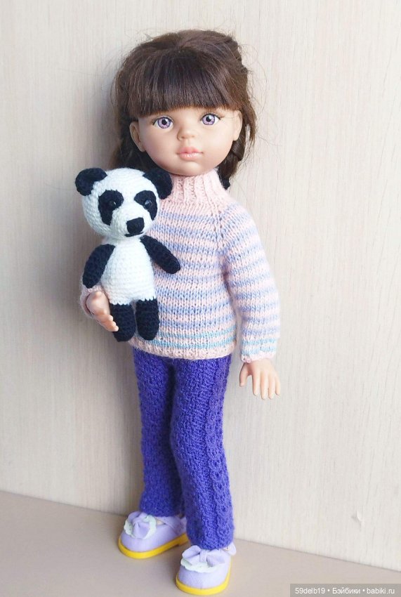 Пандочка Тю-Ша - игрушка для паолочек (фото 8)