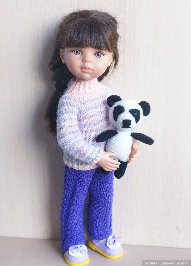 Пандочка Тю-Ша - игрушка для паолочек (фото 5)