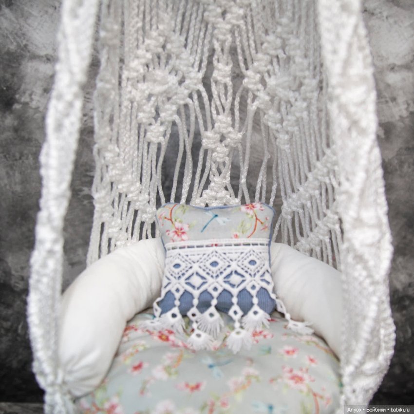 Стрекозки или Розочки? - 2 новых подвесных кресла для Минифи