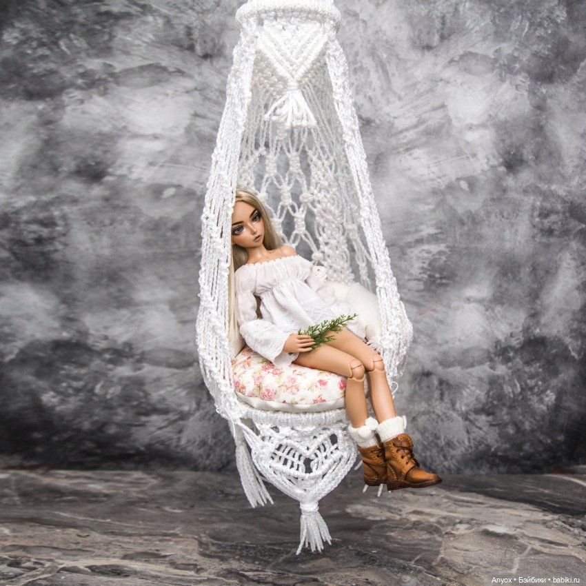 Стрекозки или Розочки? - 2 новых подвесных кресла для Минифи (фото 5)