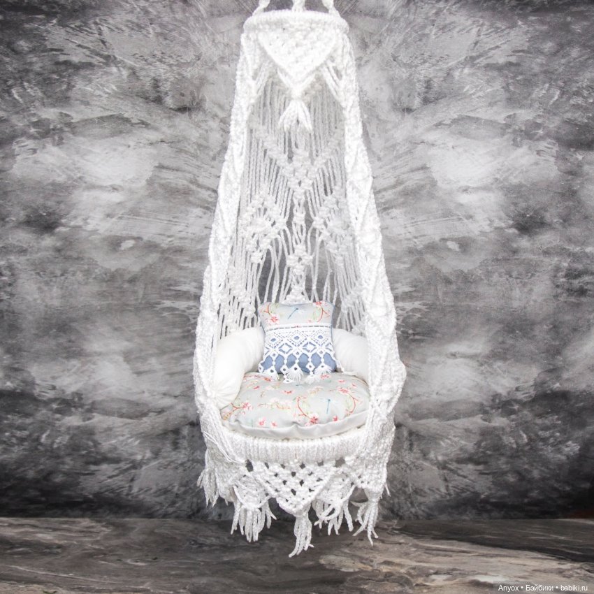 Стрекозки или Розочки? - 2 новых подвесных кресла для Минифи