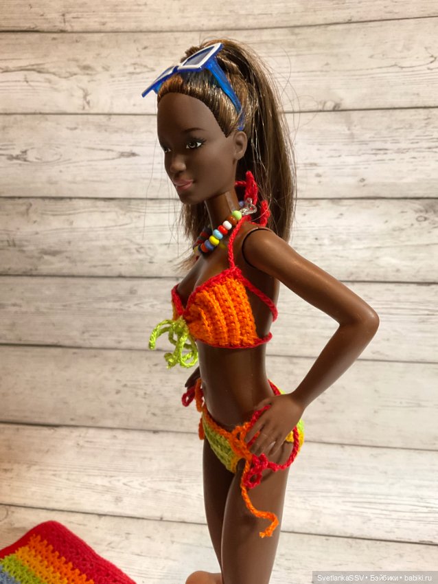 Комплект для лета — Куклы Barbie (Барби): Looks (фото 8)