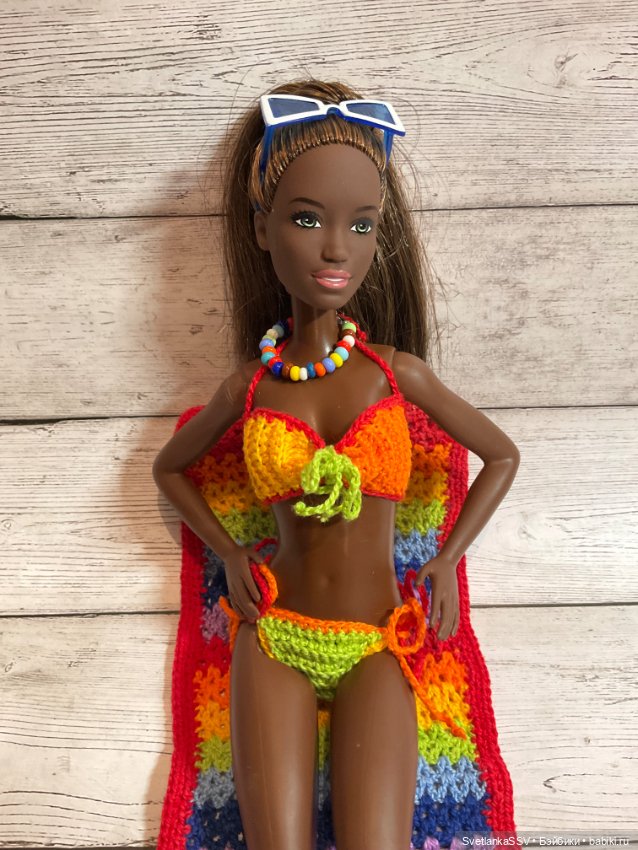 Комплект для лета — Куклы Barbie (Барби): Looks (фото 9)