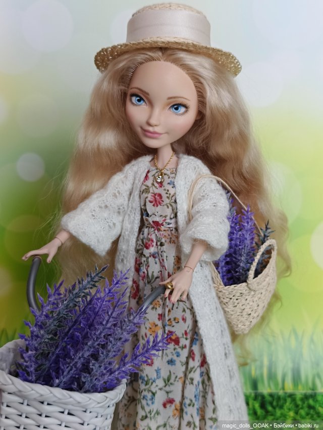 Рени Полин Флёр Клоди — ООАК Monster High и Ever After High: репейнт (фото 7)