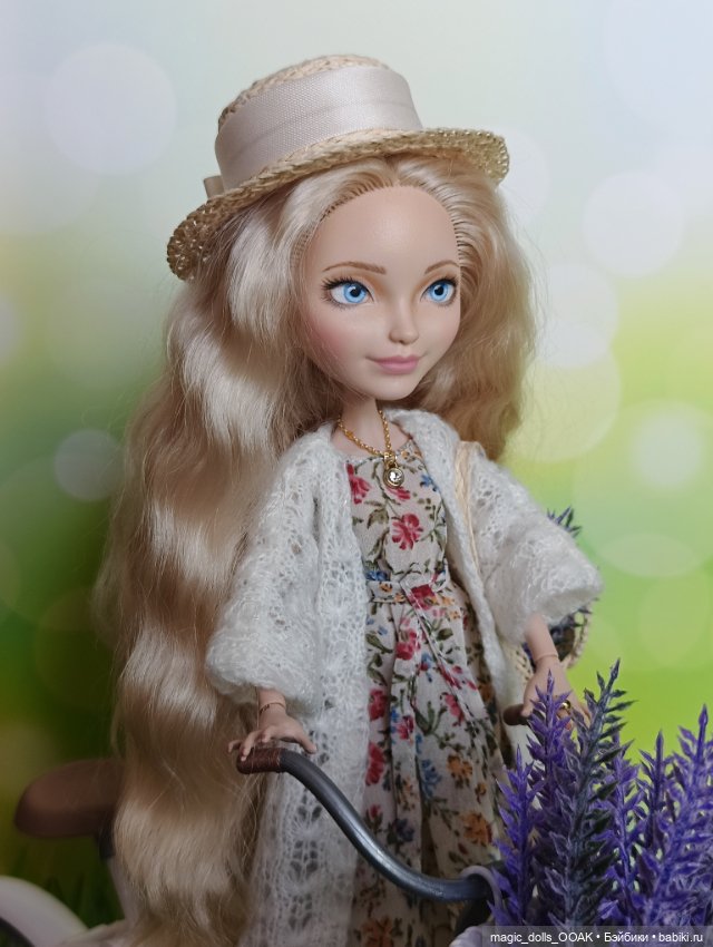 Рени Полин Флёр Клоди — ООАК Monster High и Ever After High: репейнт