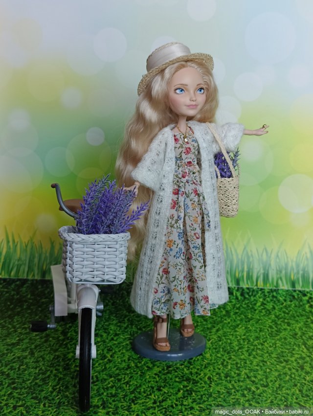 Рени Полин Флёр Клоди — ООАК Monster High и Ever After High: репейнт